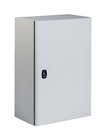 Schneider Electric PanelSet S3D Series Steel Wall Box, IP66, ATEX, 400 mm x 400 mm x 200mm