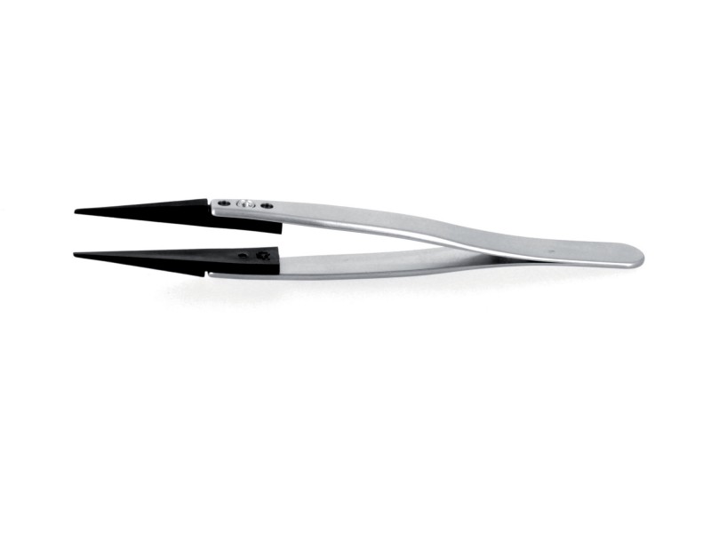 ideal-tek 115 mm, Stainless Steel, Fine, Straight, Tweezer