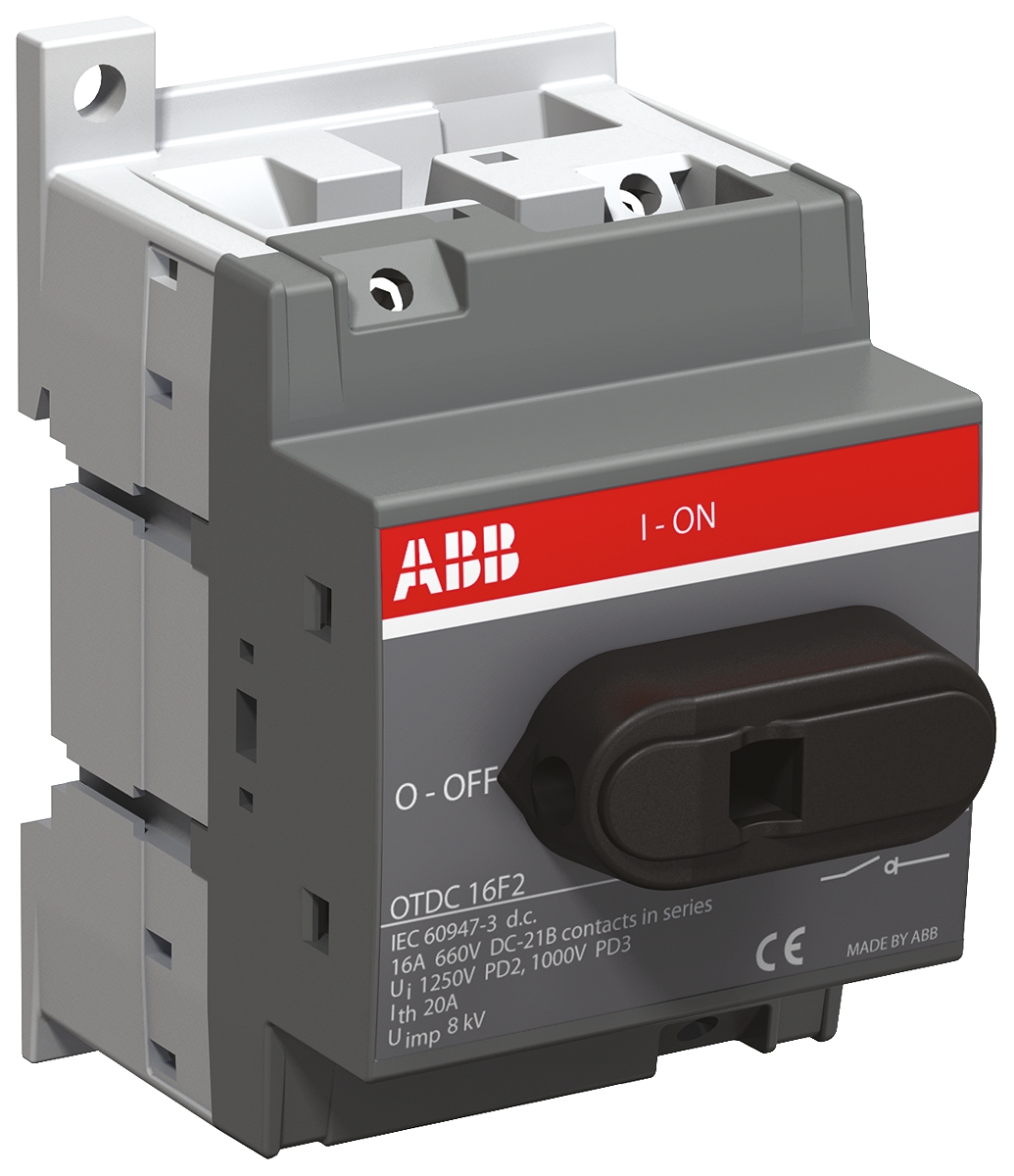 ABB 2P Pole Isolator Switch - 25A Maximum Current, IP20