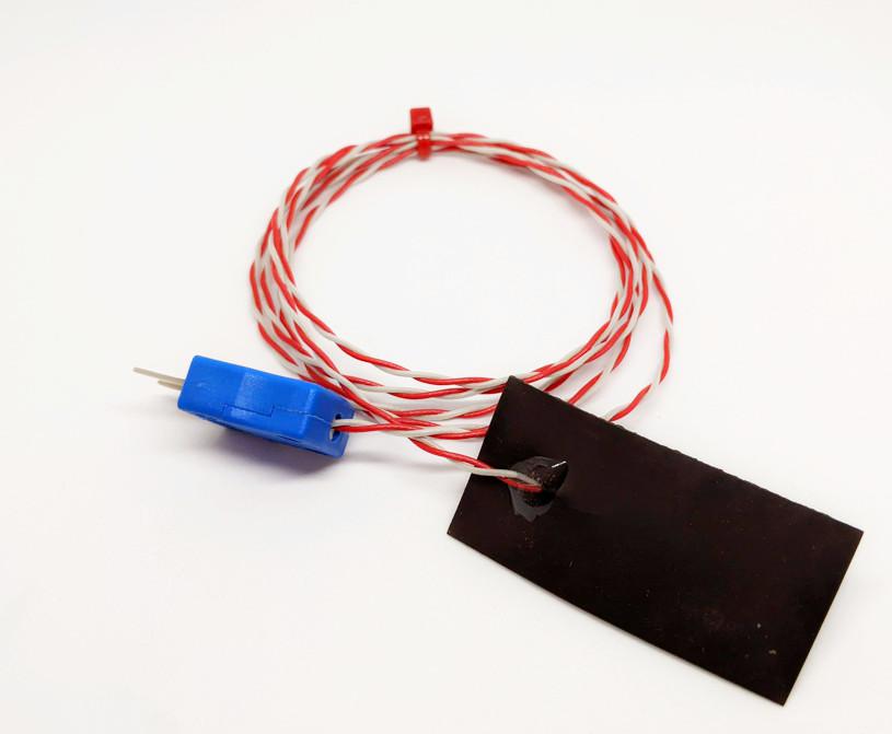RS PRO Type K Magnetic Strip Thermocouple 2m Length, 25 x 50mm Diameter → +100°C