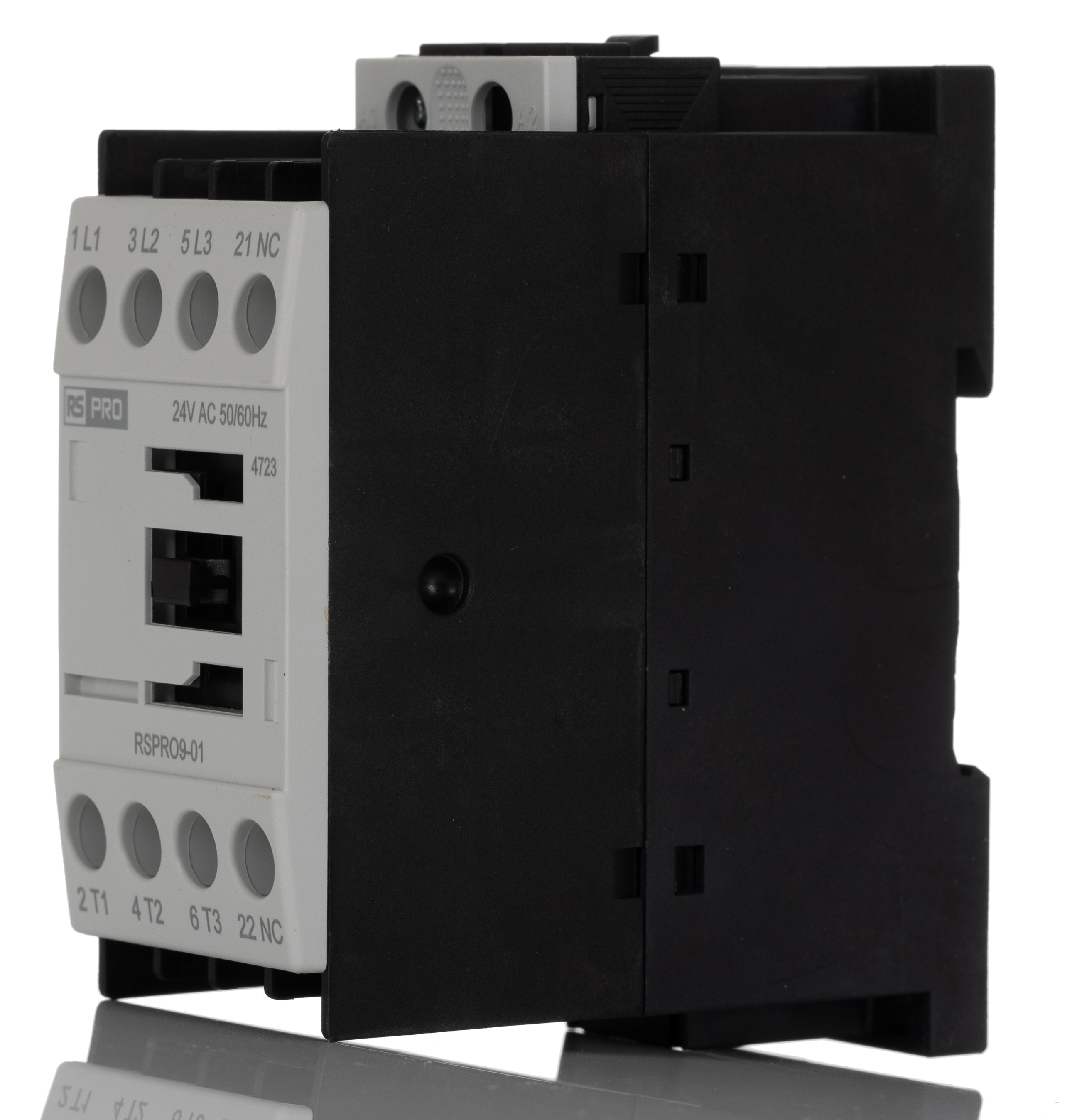 RS PRO Contactor, 24 V ac Coil, 3-Pole, 9 A, 4 kW 24 V, 1 NC, 690V