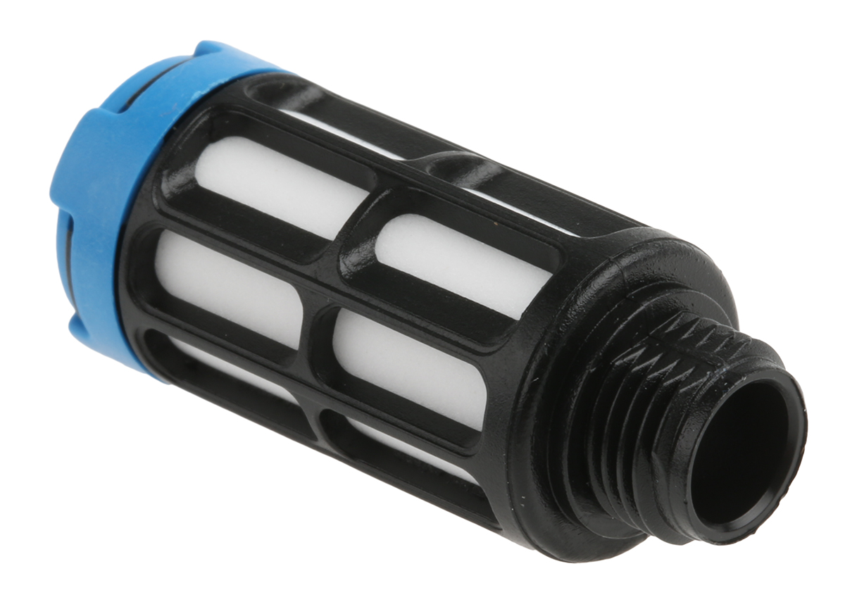 Festo U PE 10bar Pneumatic Silencer, Threaded, G 1/8 Male