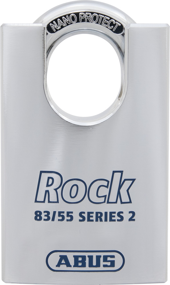 ABUS Key Weatherproof Hardened Steel Padlock, 11mm Shackle