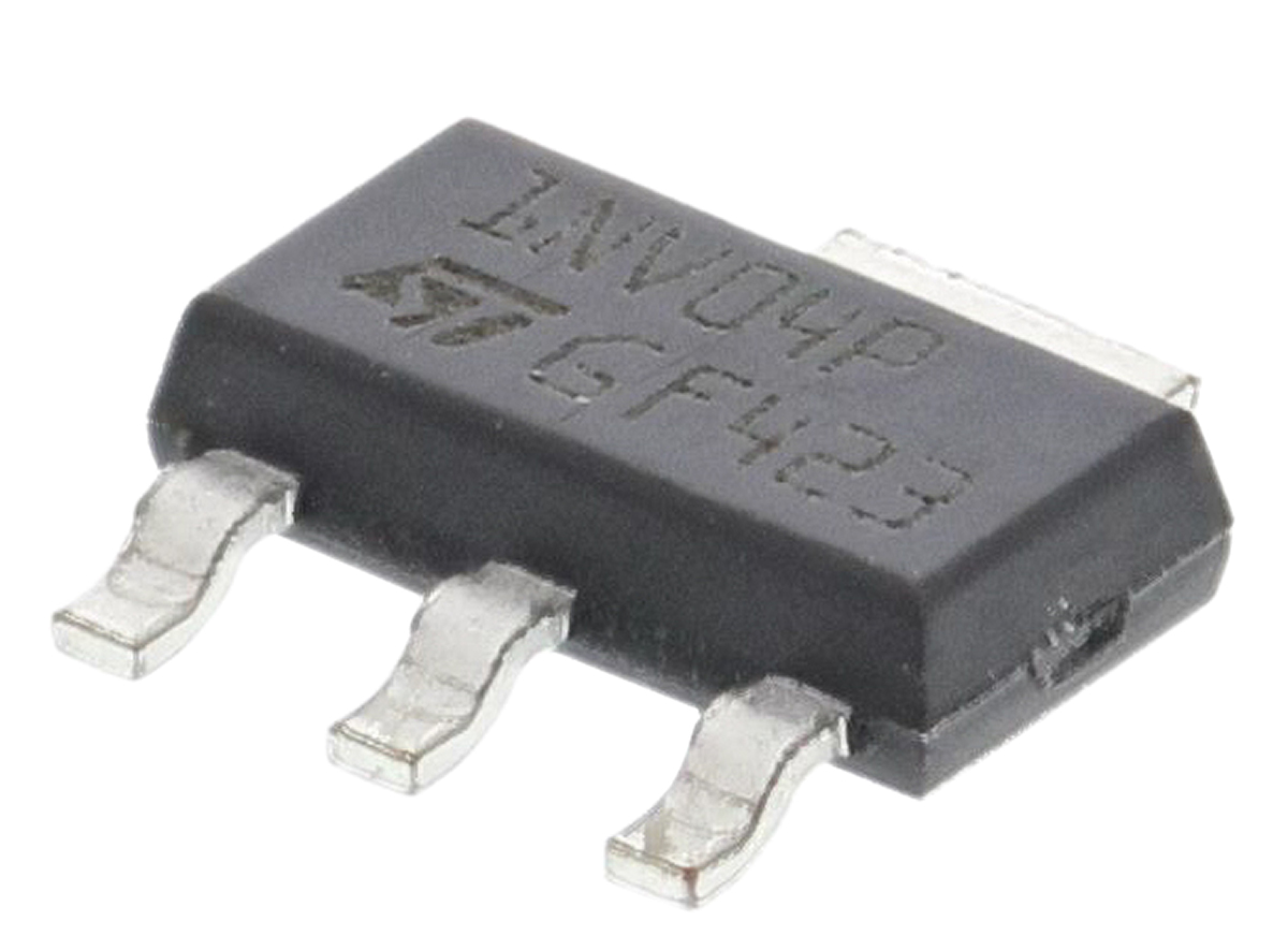STMicroelectronics VNN1NV04PTR-E, OMNIFET: Fully Autoprotected Power MOSFET Power Switch IC 3 + Tab-Pin, SOT-223