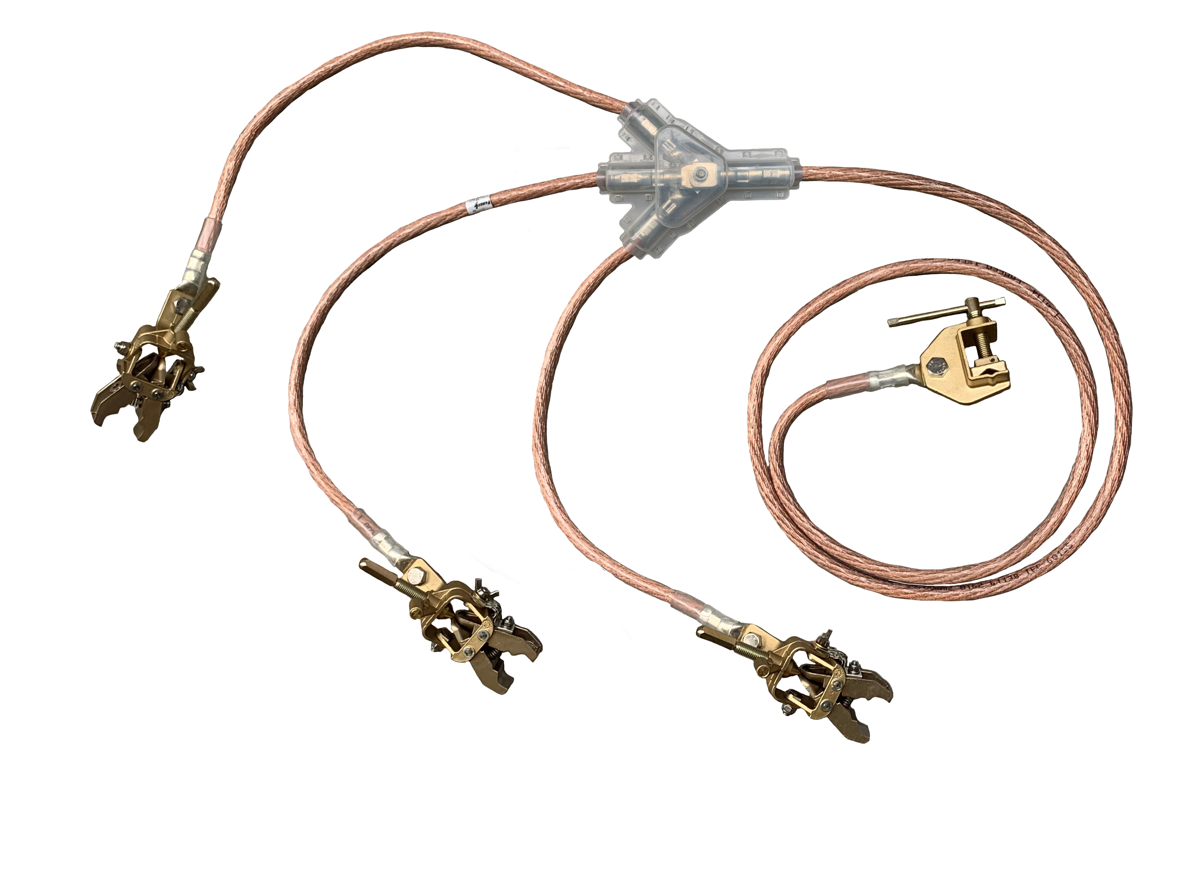 Penta Fiberglass Earth Clamp Max. Conductor Size Cable CC 70mm² / terre 35mm² 317.5mm