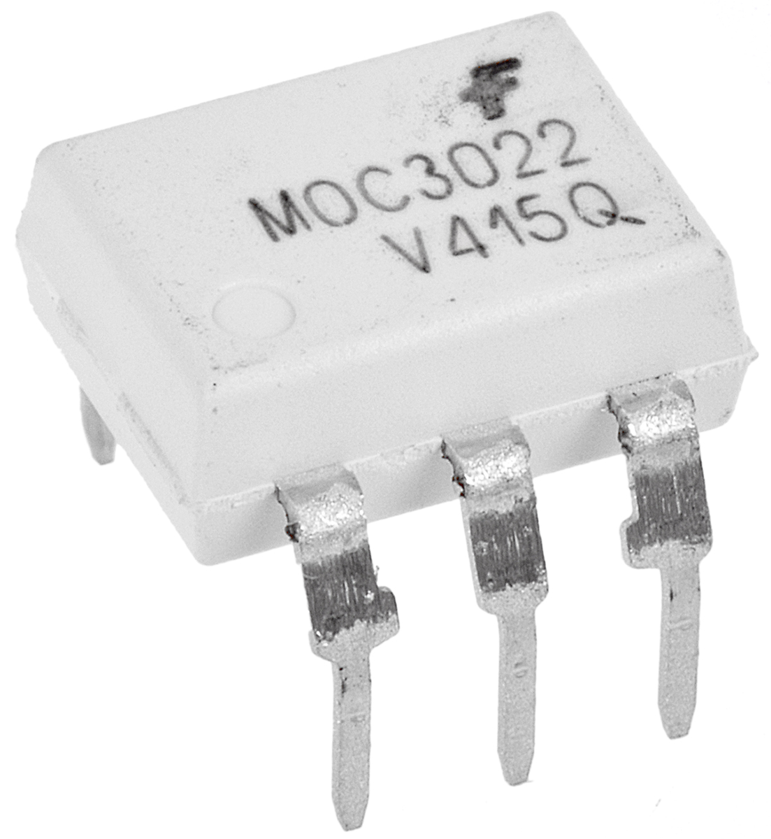 onsemi, MOC3022TVM AC Input Phototriac Output Optocoupler, Through Hole, 6-Pin DIP