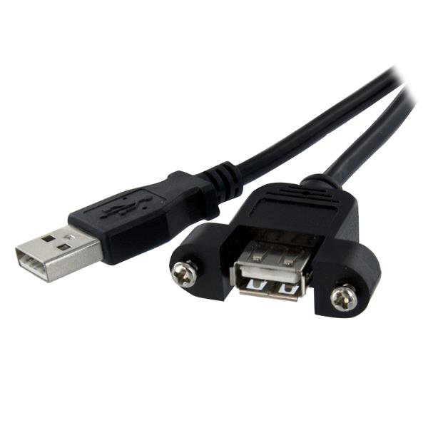 StarTech.com USB 2.0, Male USB A to Female USB A, 480Mbps, 900mm