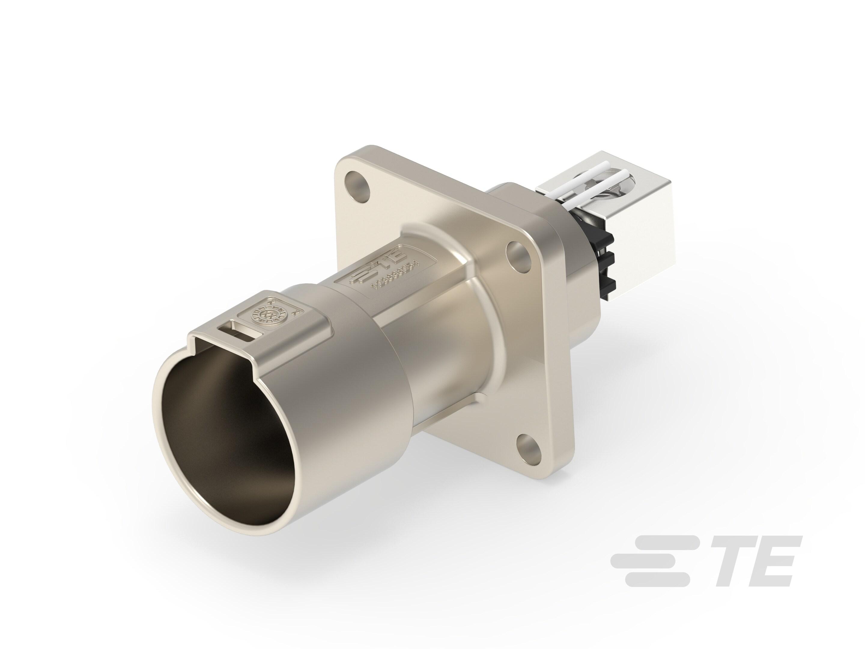 TE Connectivity PowerTube 1000 Series Straight Panel PCB Connector, 1 Contact(s), 36 mm Pitch, 1 Row, Shrouded
