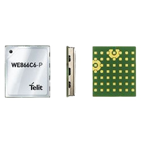 Telit WE866C6-P 3.3V WiFi Module, Dual-Band Wi-Fi (802.11 a/b/g/n), Ethernet PCM, SDIO, UART