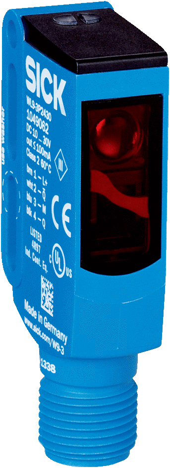 Sick W9 Photoelectric Sensor Retro Reflective 4000 mm Detection Range NPN