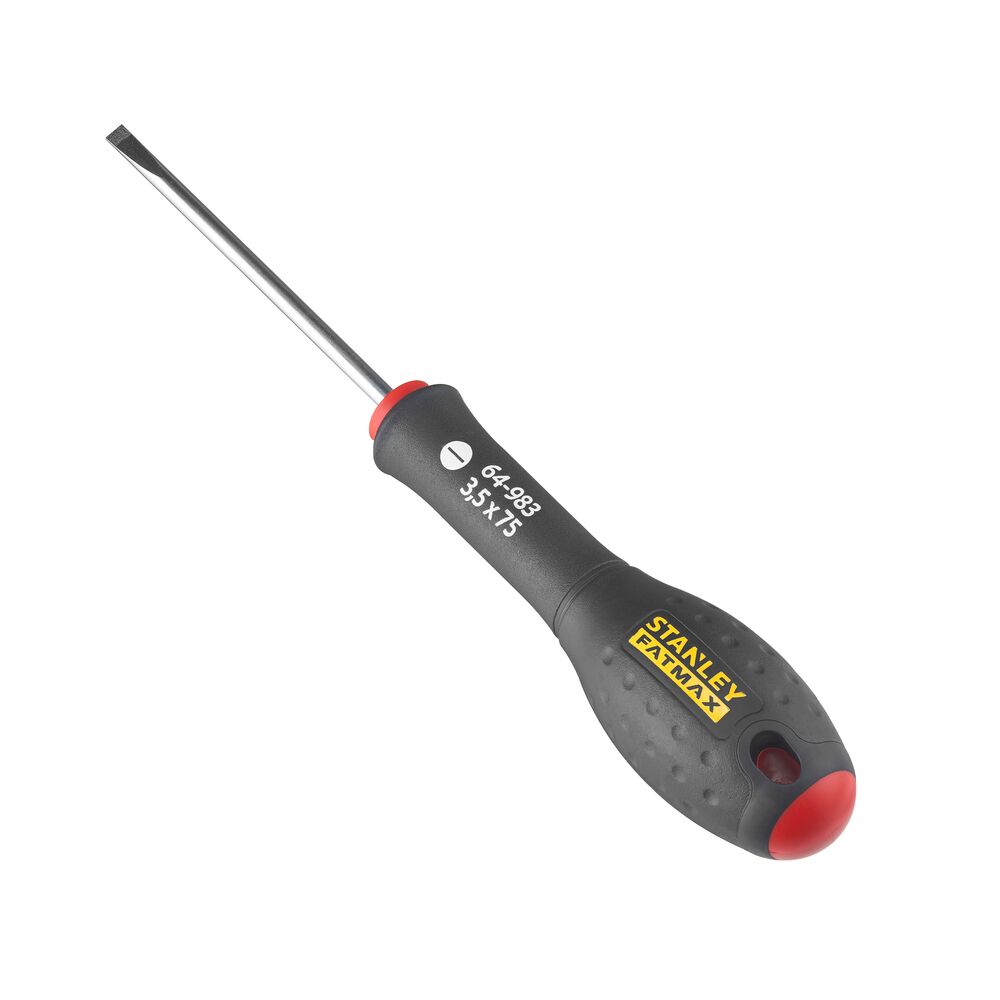 Stanley Parallel  Screwdriver, 3.5 mm Tip, 75 mm Blade, 170 mm Overall