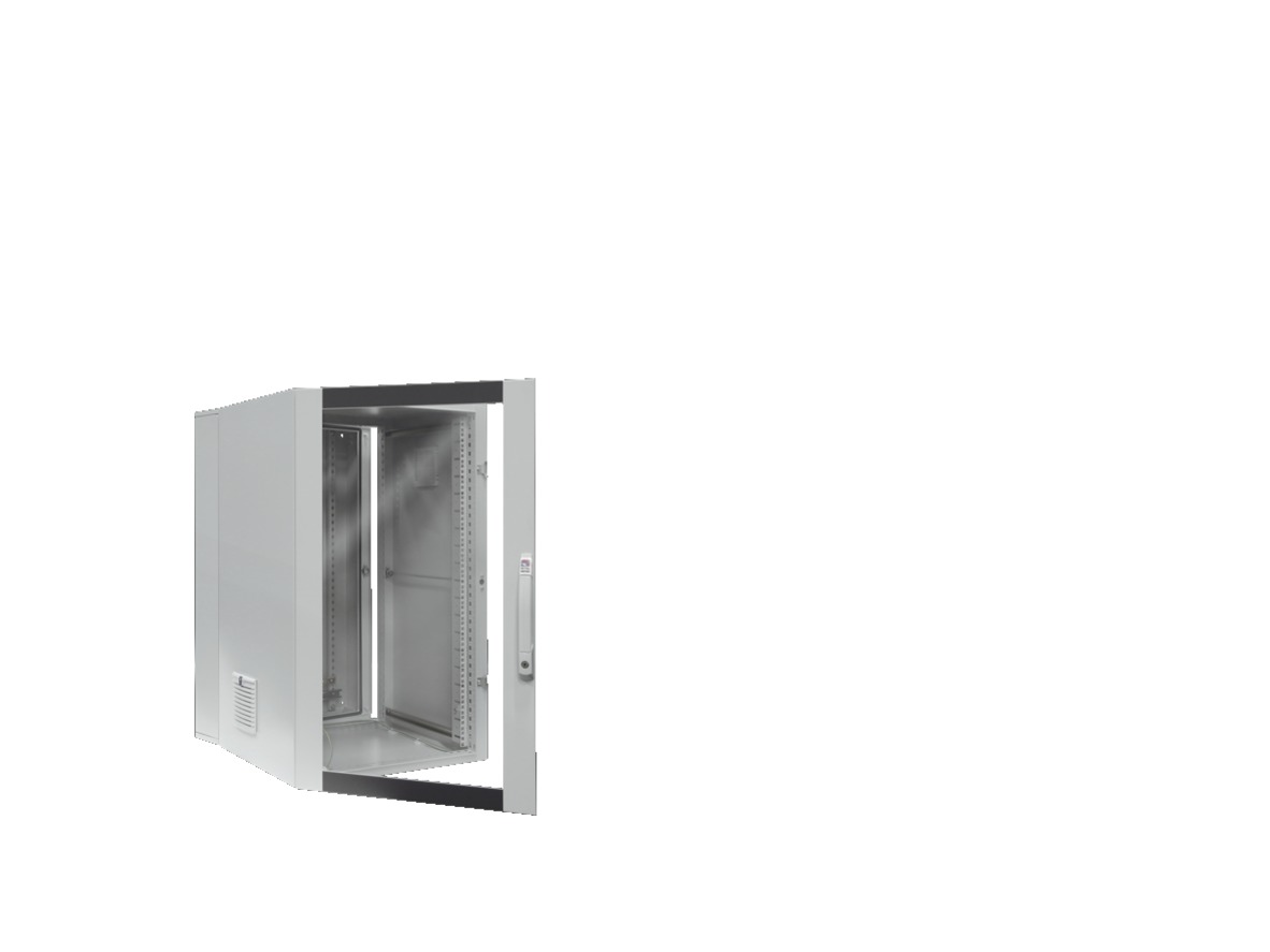 Rittal EL Series Sheet Steel Wall Box, IP54, Viewing Window, 1012 mm x 600 mm x 673mm