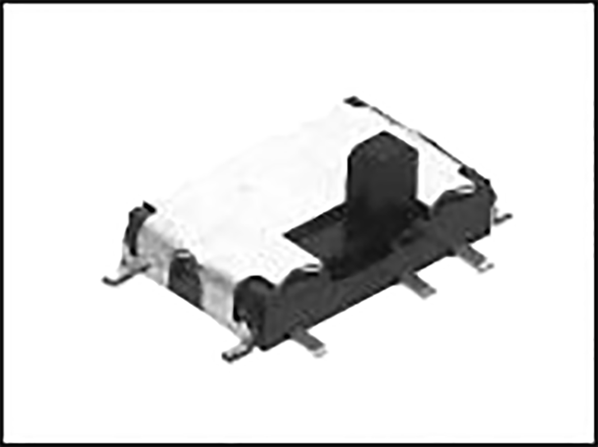 Alps Alpine Surface Mount Slide Switch DPDT Latching 300 mA Slide