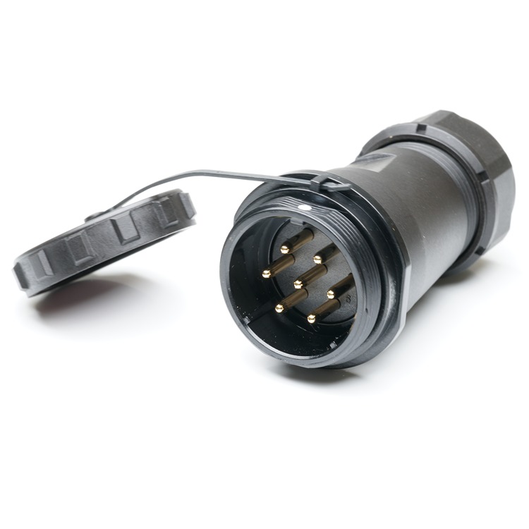 RS PRO Industrial Circular Connector, 7 Contacts, In-Line, SP29 Connector, Socket, Male, IP68, SP2911C Series