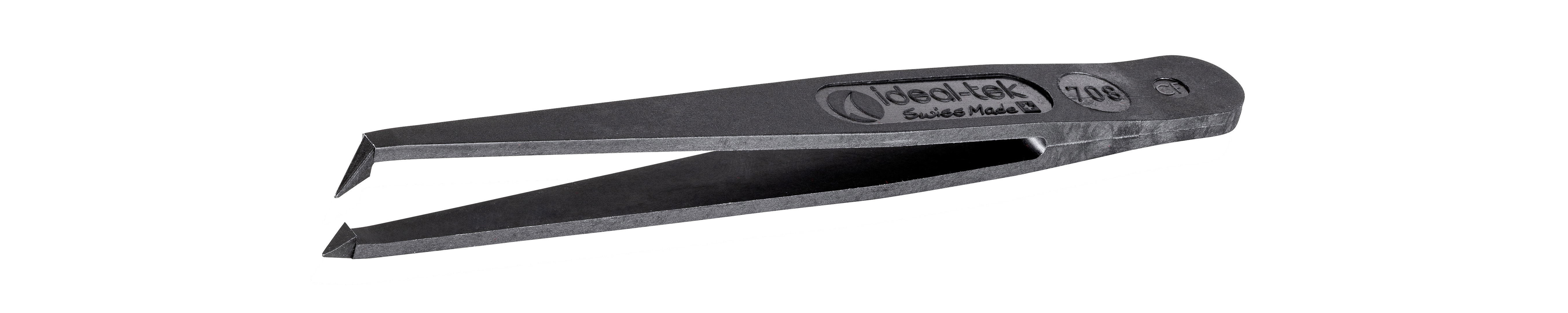 ideal-tek 115 mm, PA66/CF30 (Tip), Plastic (Body), ESD Tweezers