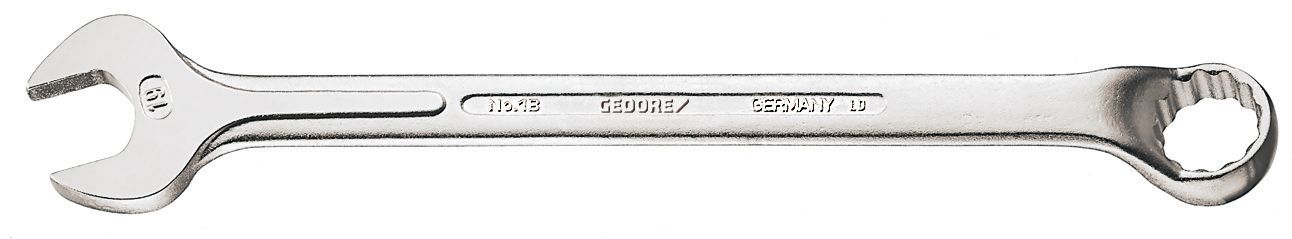Gedore 1B Series Combination Spanner, 7mm, Metric, Double Ended, 112 mm Overall