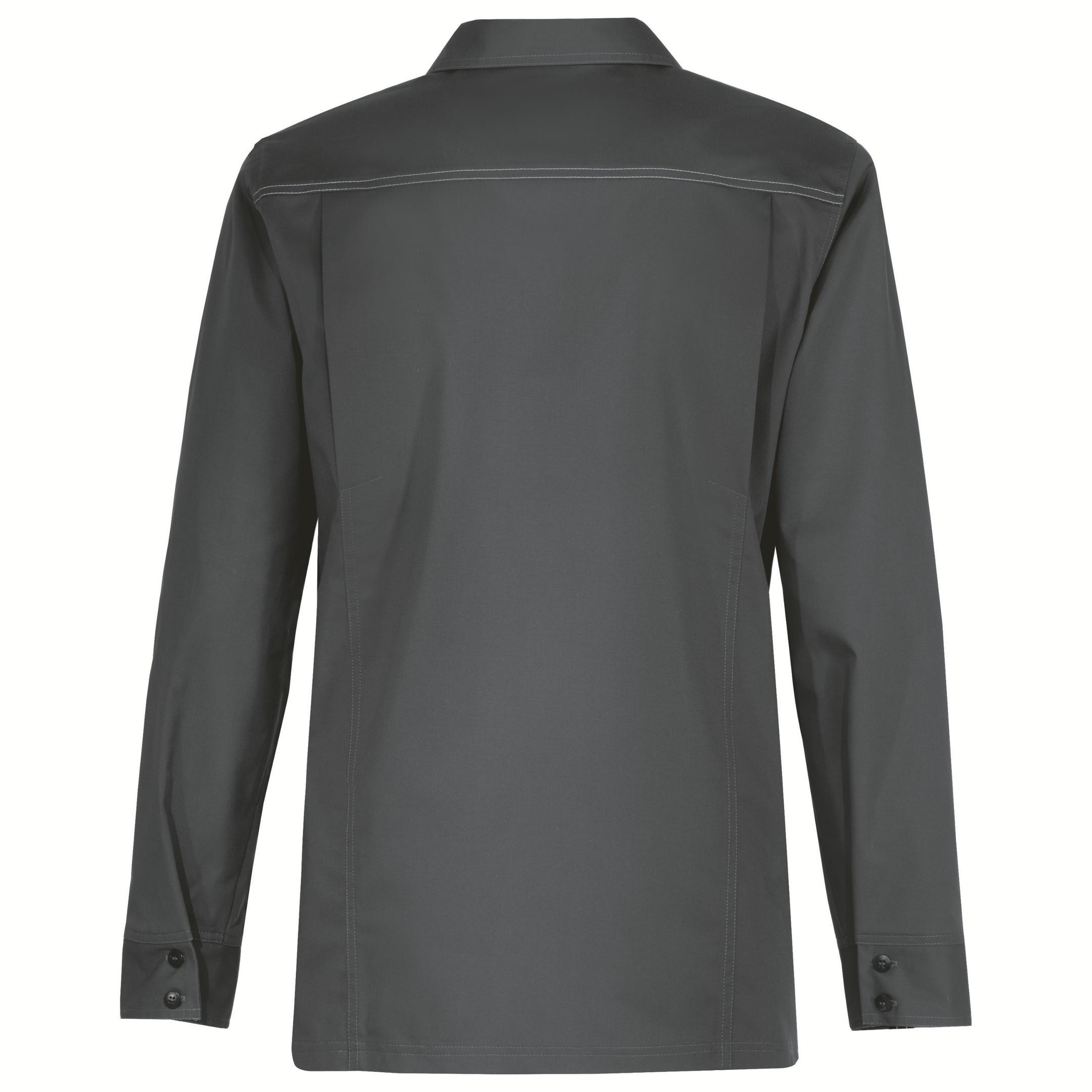 uvex suXXeed GreenCycle Grey Cotton, Elastane, Polyester Work Shirt, UK XL, EU XL