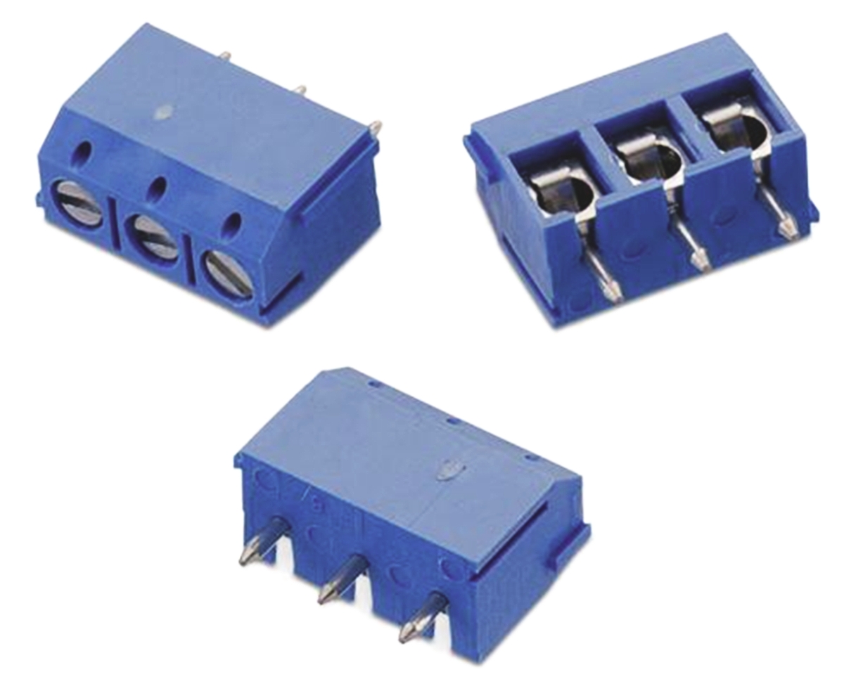 Wurth Elektronik 102 Series PCB Terminal Block, 3-Contact, 5mm Pitch, Through Hole Mount, 1-Row, Solder Termination