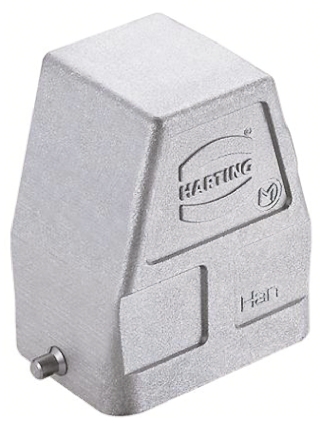 HARTING Han EMC Heavy Duty Power Connector Hood, M25 x 1.5 Thread, Side Entry
