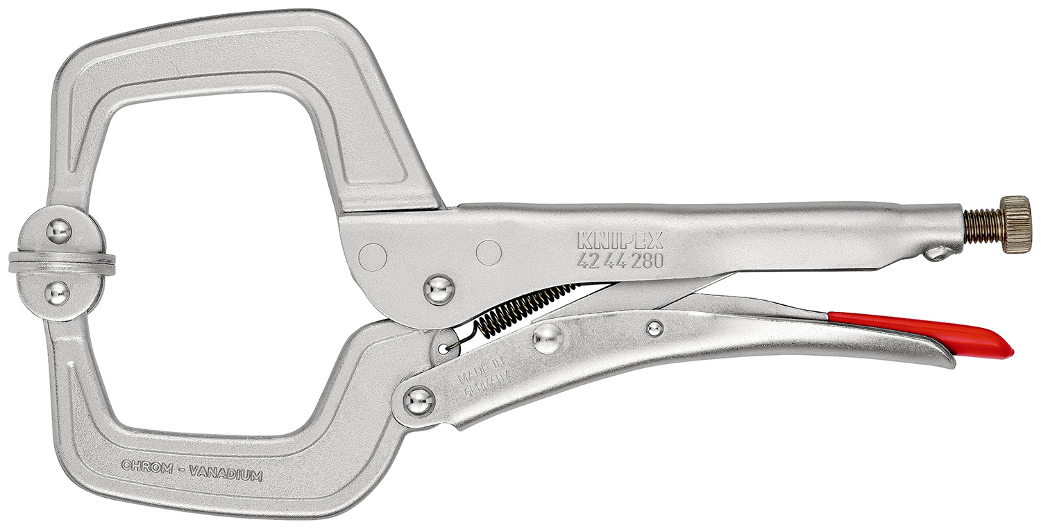 Knipex 42 44 Mole Grips, 280 mm Overall, 90mm Jaw