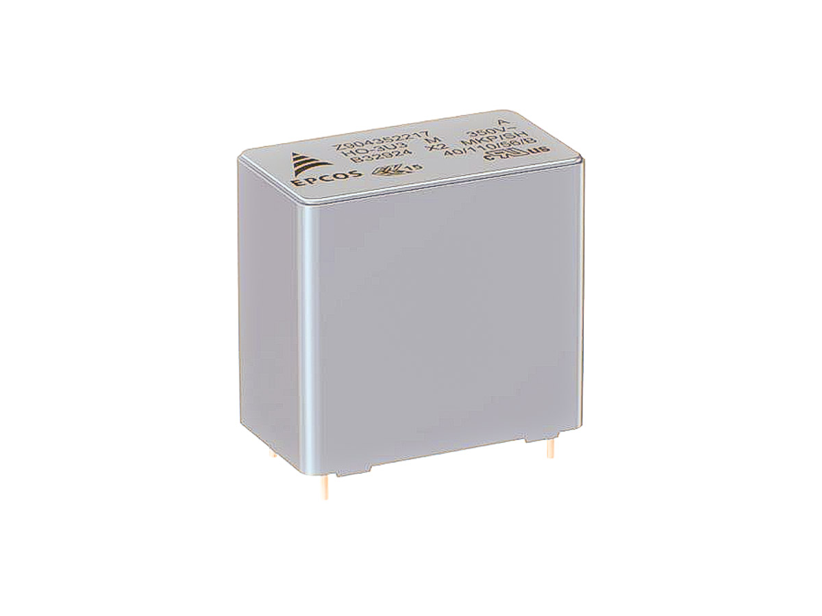 EPCOS B32922 Polypropylene Film Capacitor, 305V ac, ±20%, 100nF, Through Hole