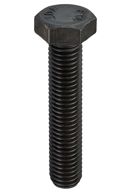 RS PRO Plain Steel, Hex Setscrew, M12 x 80mm