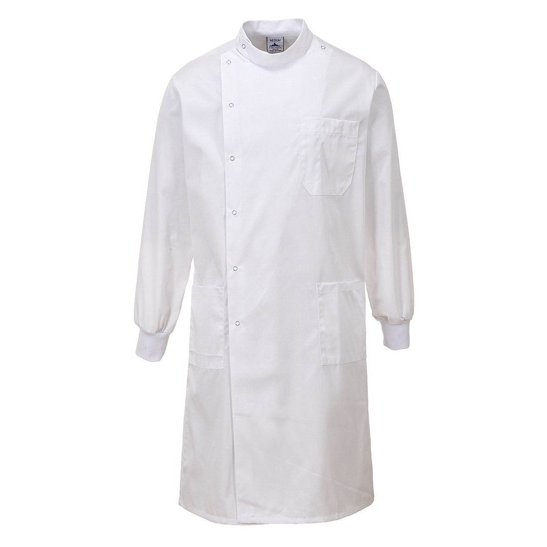 Portwest White Unisex Reusable Lab Coat, XXL