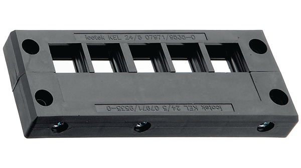 Icotek Polyamide Cable Trunking Frame, 120 x 58 x 17mm, KEL