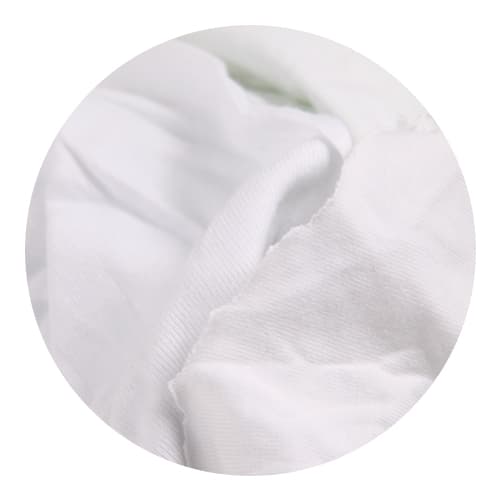 Smartora Premium New Bleached White Hosiery Rags Dry Cloths