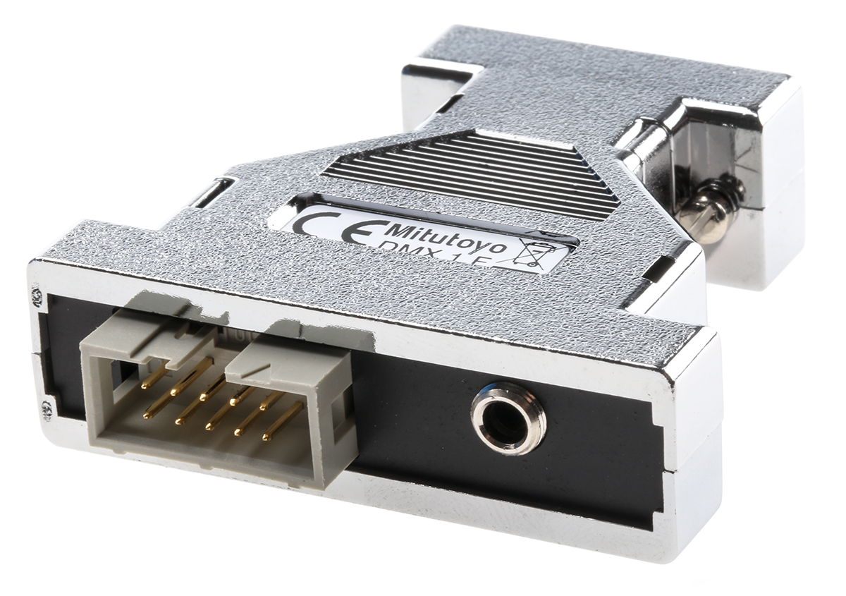 Mitutoyo D-sub Adapter Male RS232C to Female 9 Way D-Sub