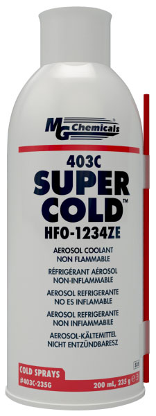 MG Chemicals 200 ml Aerosol Freeze Spray, -50°C