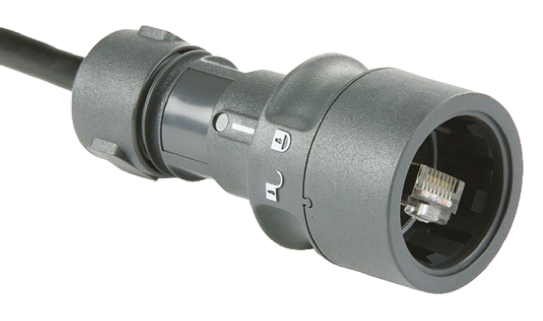 Bulgin Buccaneer Series Male RJ45 Connector, Cable Mount, Cat5e, STP Shield Straight 8P8C -Way
