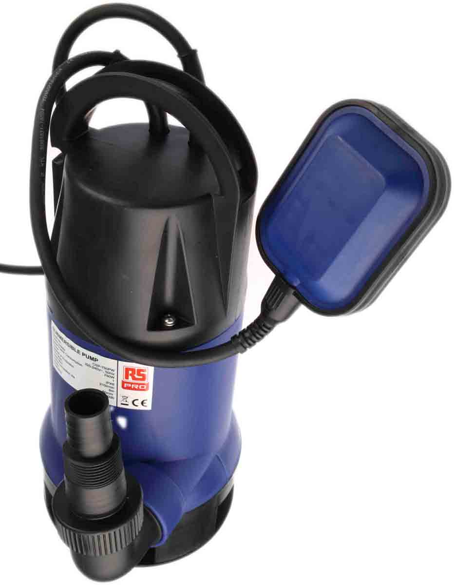 RS PRO 230 V Submersible Submersible Water Pump, 216L/min