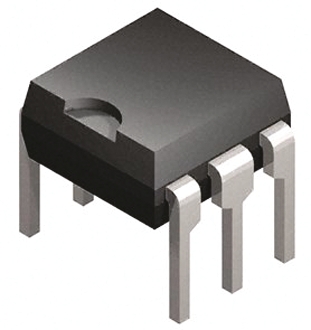 Vishay, H11A1 DC Input Phototransistor Output Optocoupler, Through Hole, 6-Pin DIP