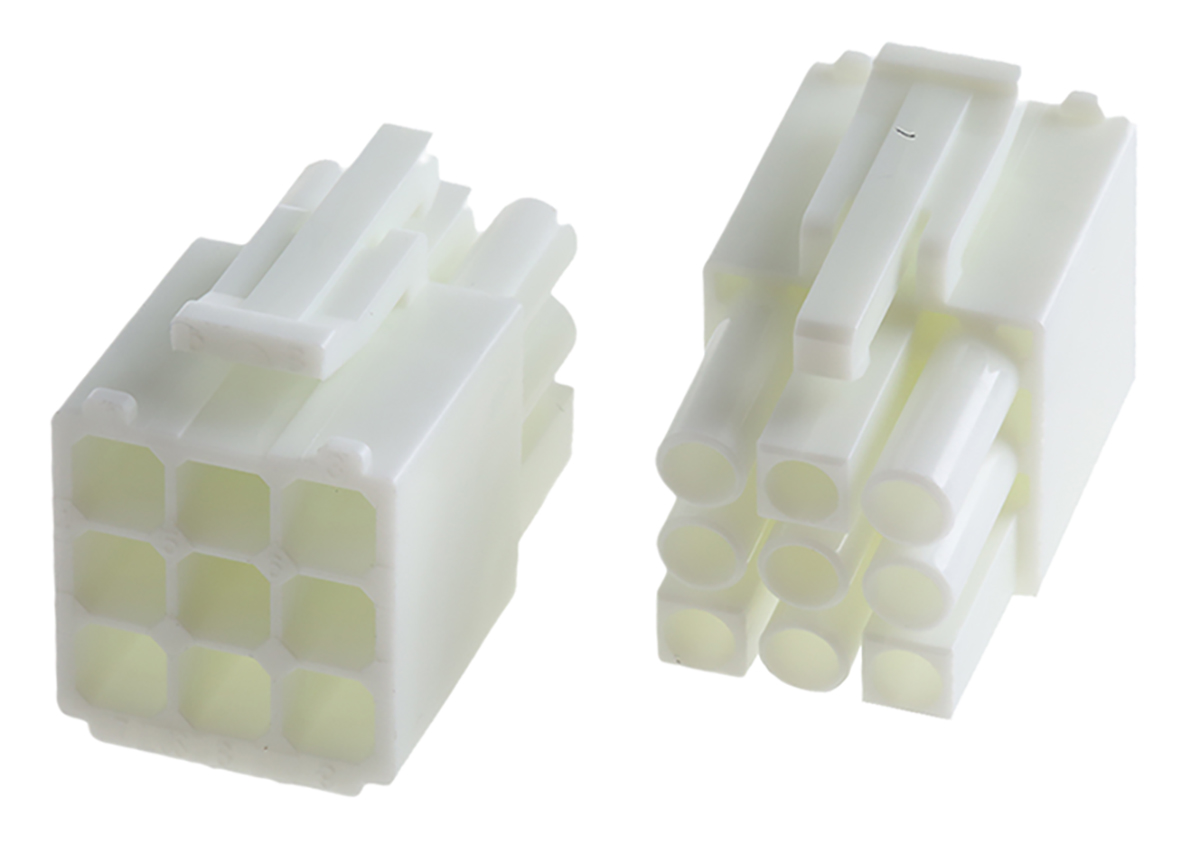 JST, EL Male Connector Housing, 3 Row