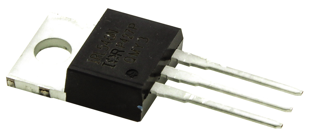 Infineon HEXFET Type N-Channel MOSFET, 36 A, 100 V Enhancement, 3-Pin TO-220 IRL540NPBF