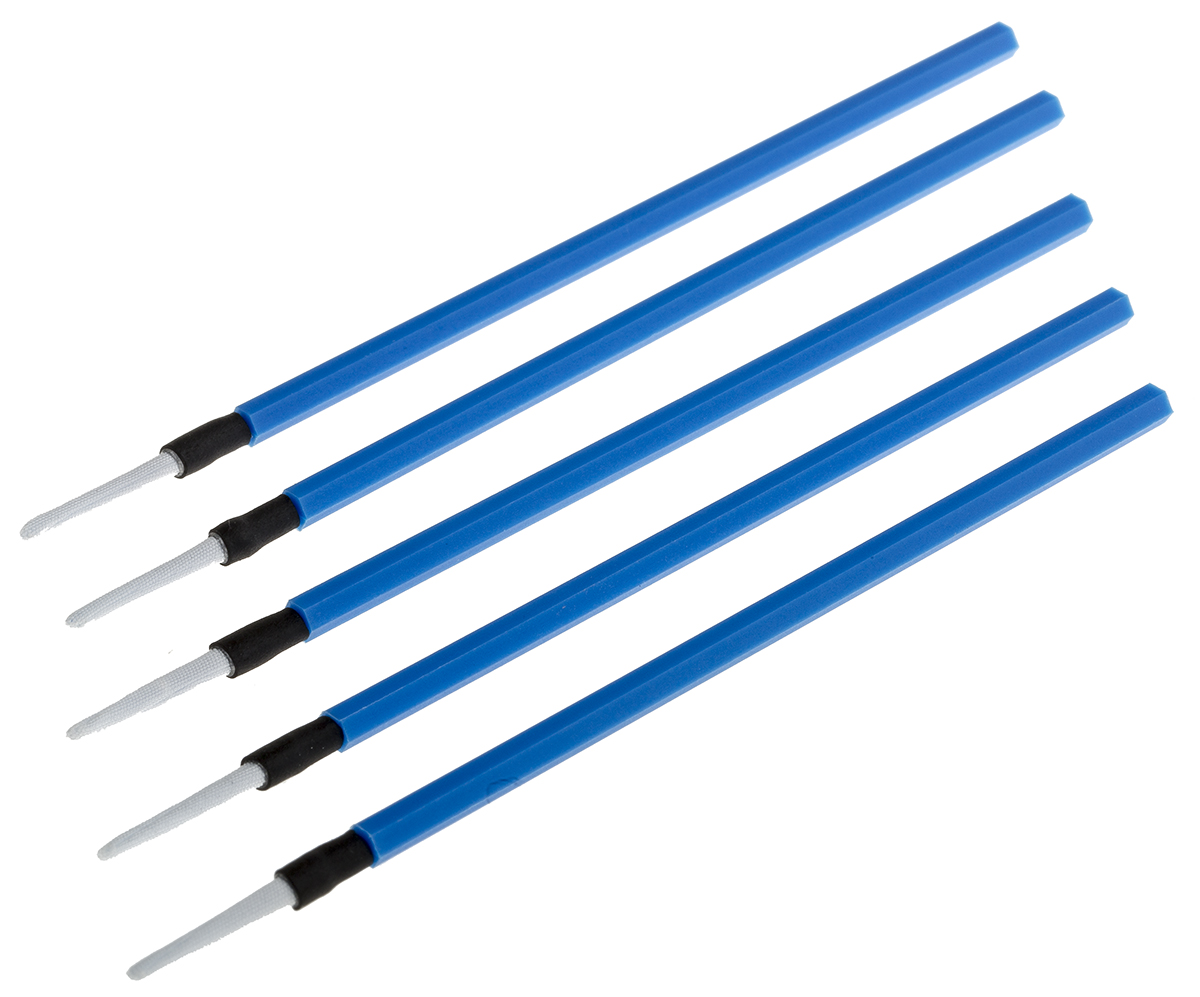 RS PRO Fibre Optic Cleaning Stick for End Connector, Inside Enclosure, 100 pcs