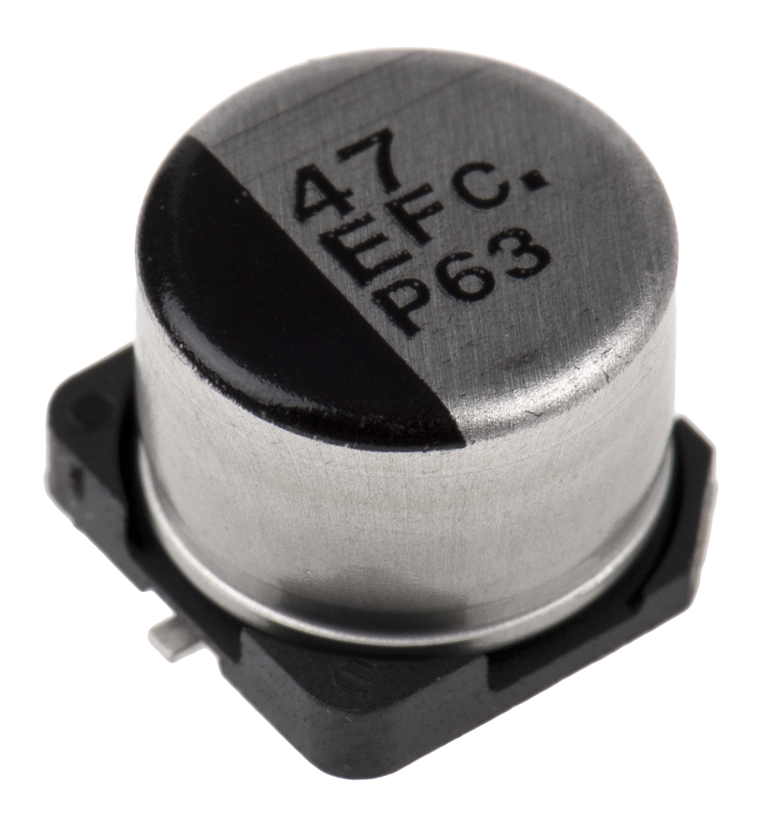 Panasonic 47μF Aluminium Electrolytic Capacitor 25V dc, Surface Mount - EEEFC1E470P