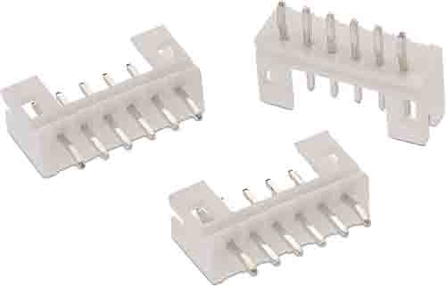 Wurth Elektronik WR-WTB Series Vertical PCB Header, 3 Contact(s), 2 mm Pitch, 1 Row, Shrouded