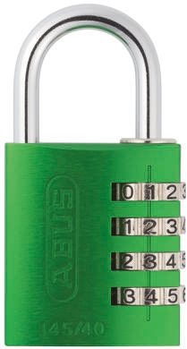 ABUS Combination Weatherproof Aluminium, Steel Safety Padlock, 6mm Shackle, 40mm Body