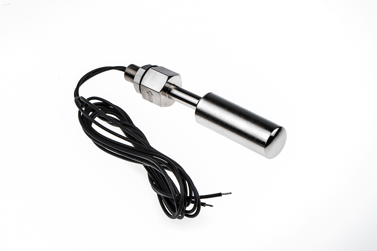 Sensata Cynergy3 SSF211 Series Horizontal Stainless Steel Float Switch, Float, 1m Cable, NO/NC, 300V ac Max, 300V dc Max