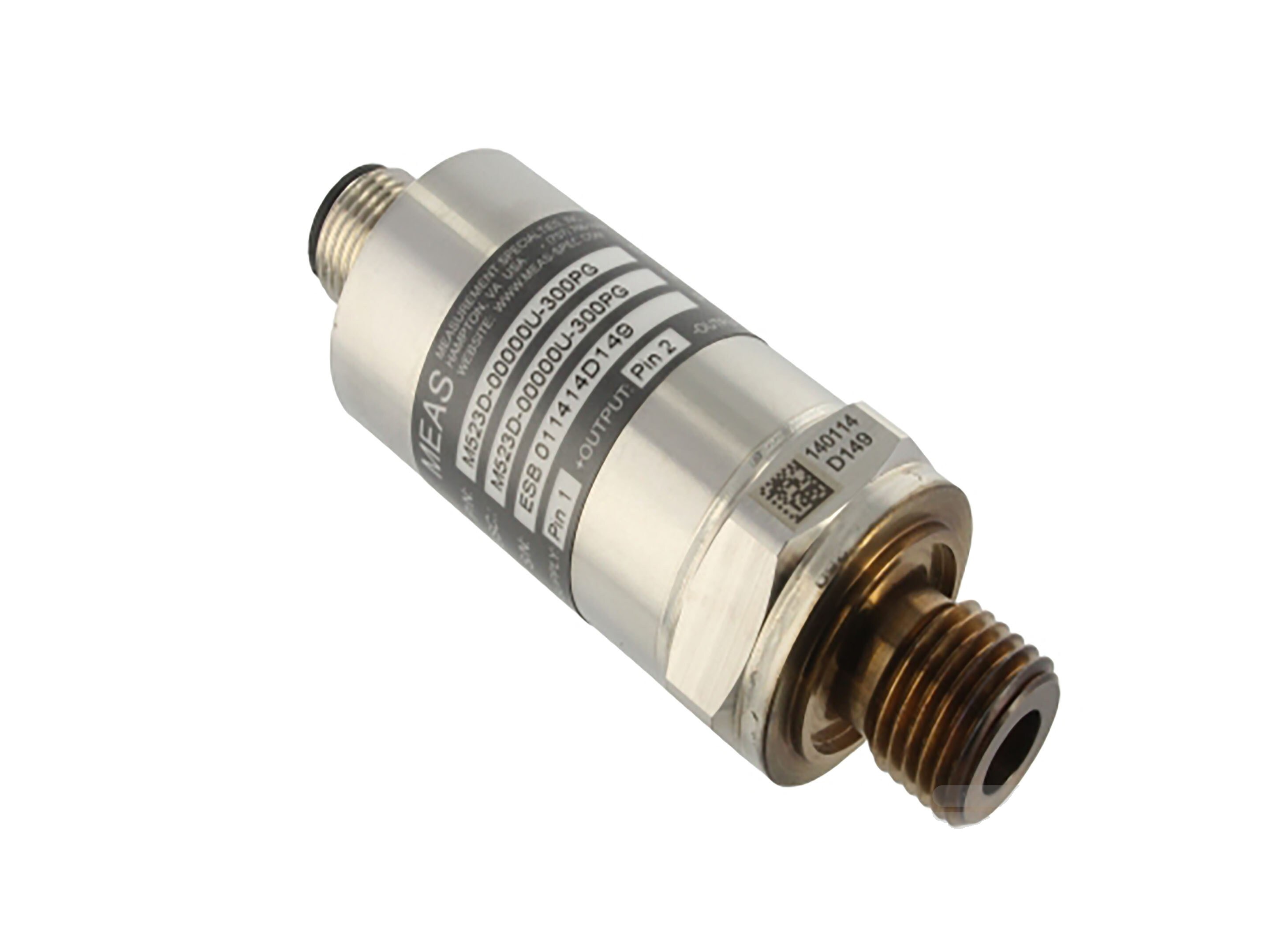 TE Connectivity MEAS M5200 Series Pressure Sensor, 0bar Min, 6bar Max, Gauge Reading