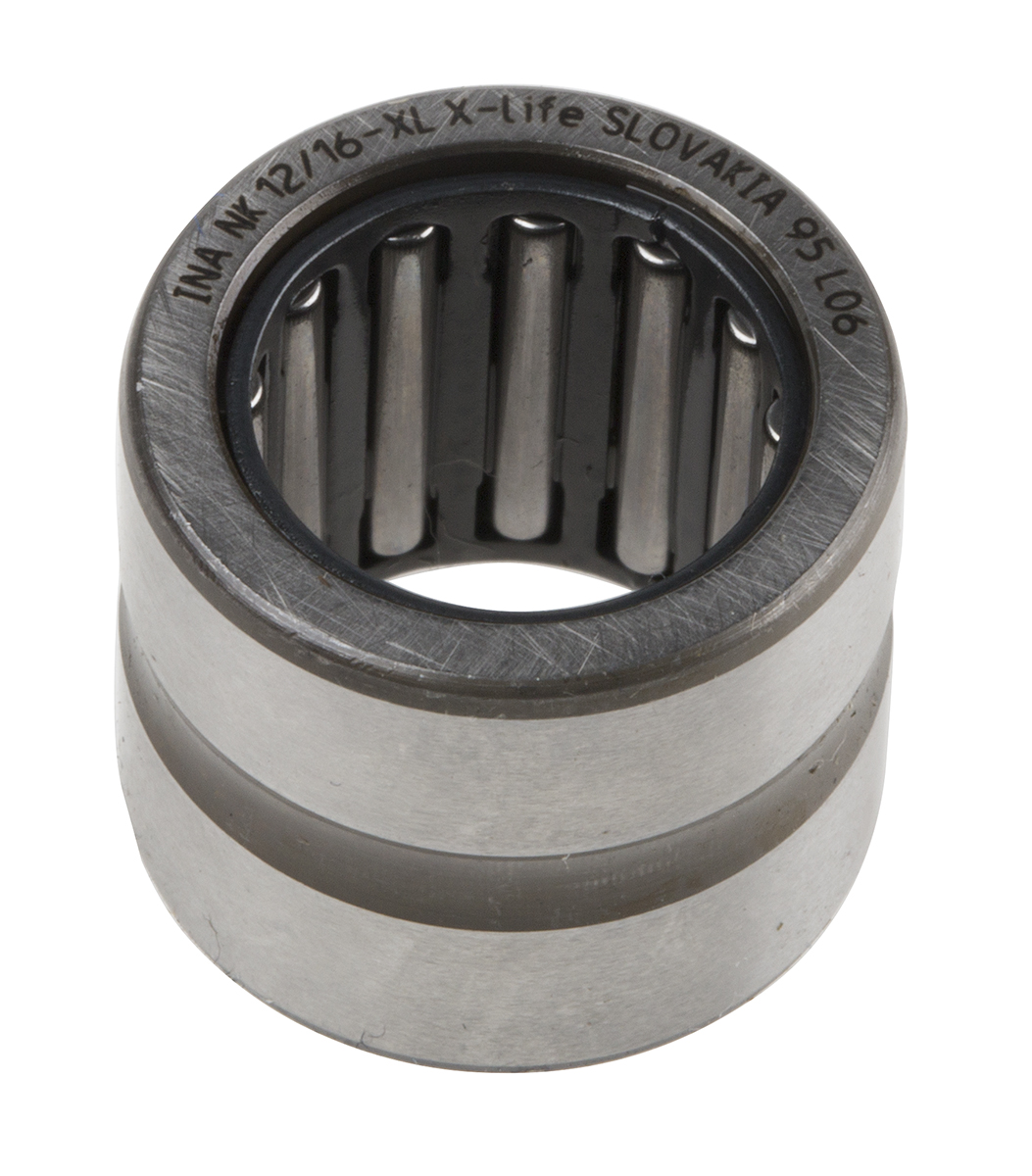 INA NK12/16-XL 12 mm ID Roller Bearing Needle, 19 mm OD