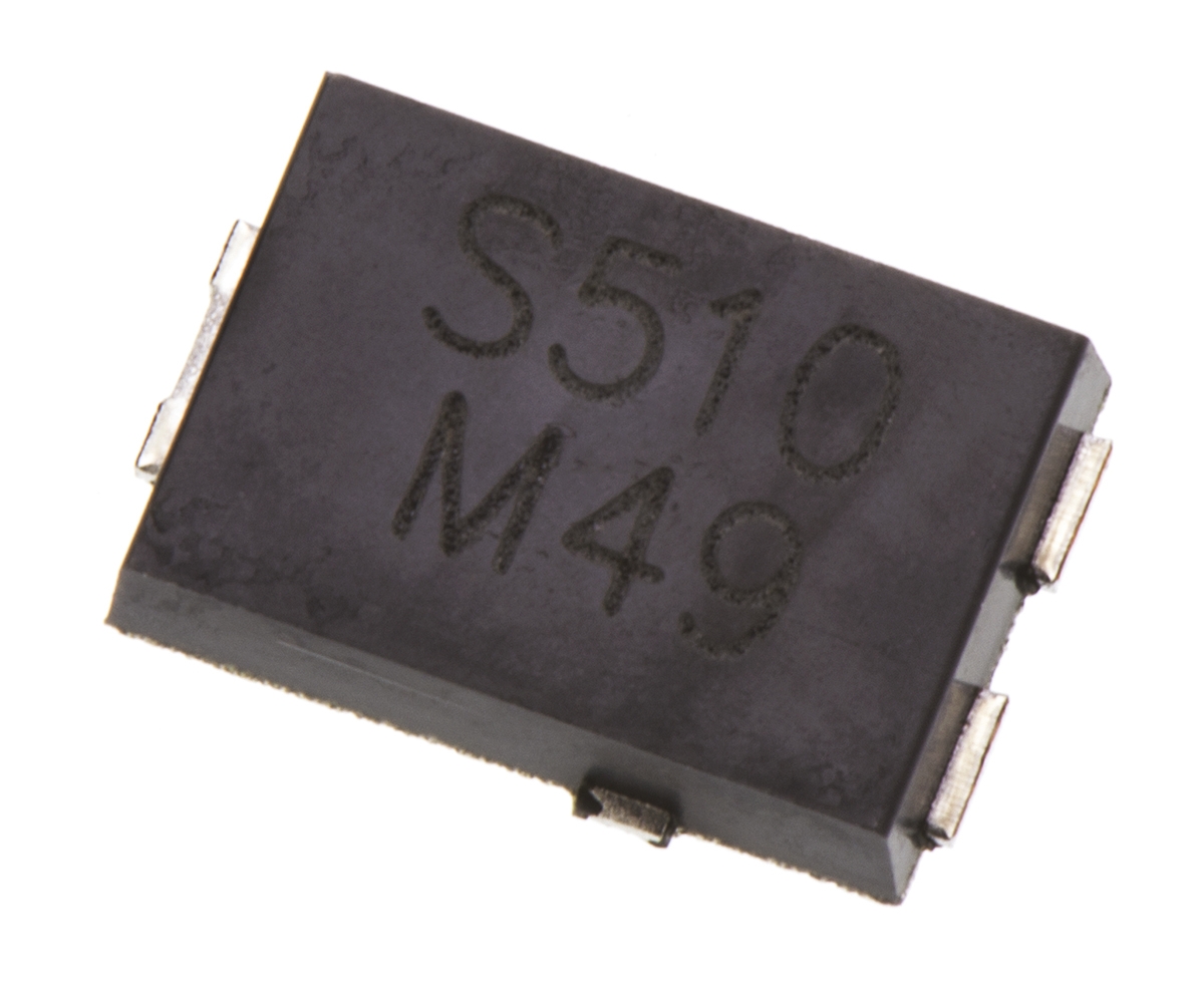 Vishay 100 V 5 A Diode Schottky 3-Pin TO-277 SS5P10-M3/86A