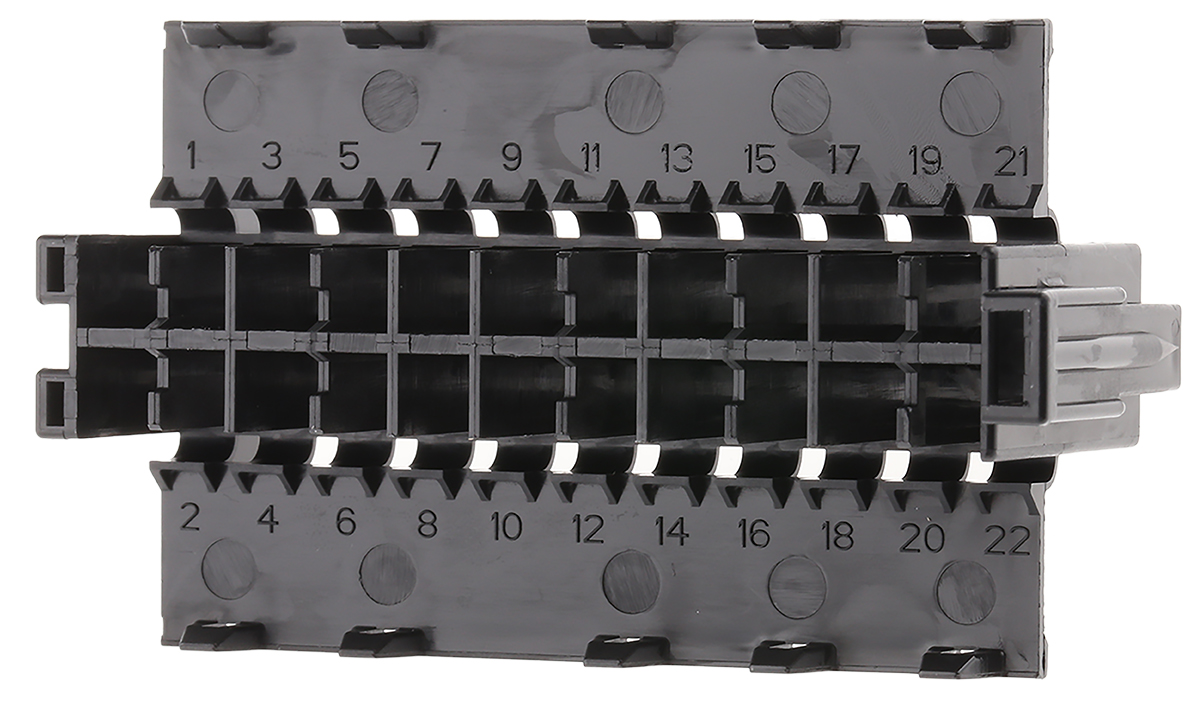 TE Connectivity, Junior Power Timer Female Connector Housing, 5mm Pitch, 22 Way, 2 Row