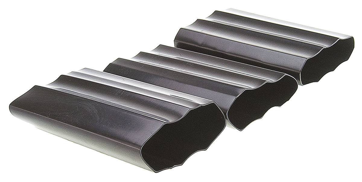 Alpha Wire Adhesive Lined Heat Shrink Tubing, Black 63.5mm Sleeve Dia. x 152mm Length 5.6:1 Ratio, FIT Shrink Tubing