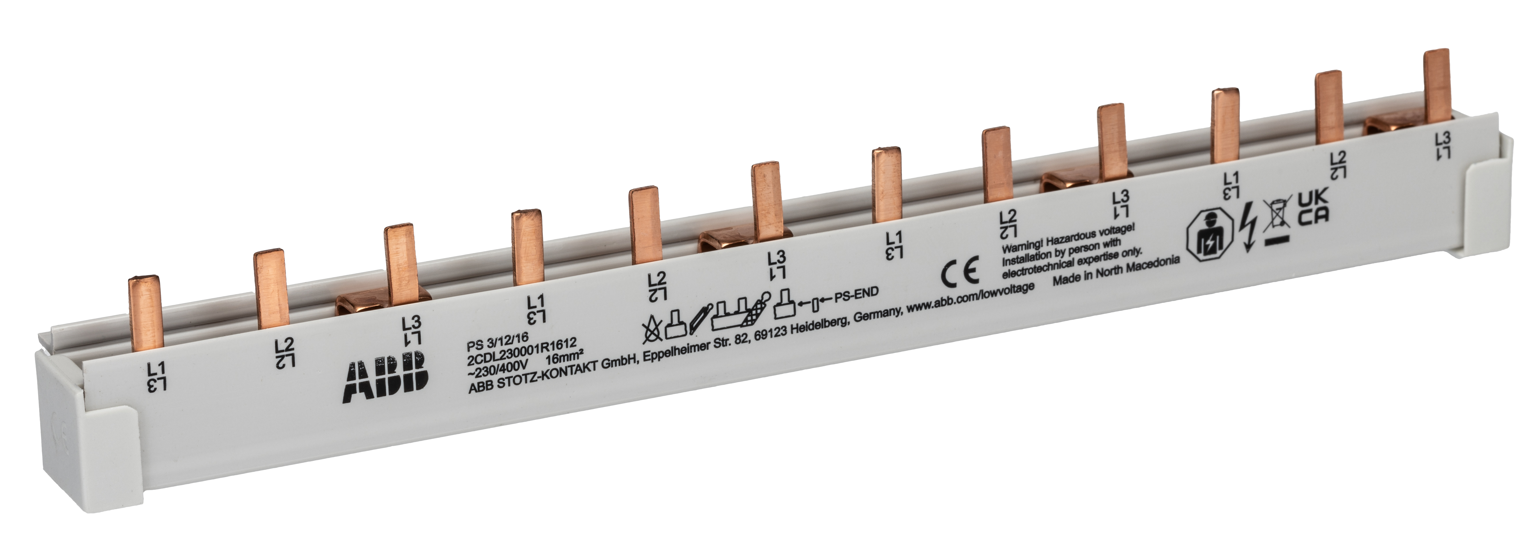ABB PS3 3 Phase Busbar, 400V