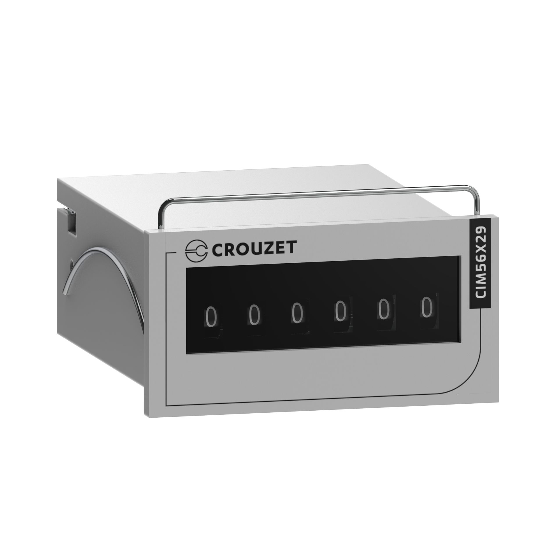 Crouzet CIM Impulse Counter, 6 Digit Mechanical, 230 V ac