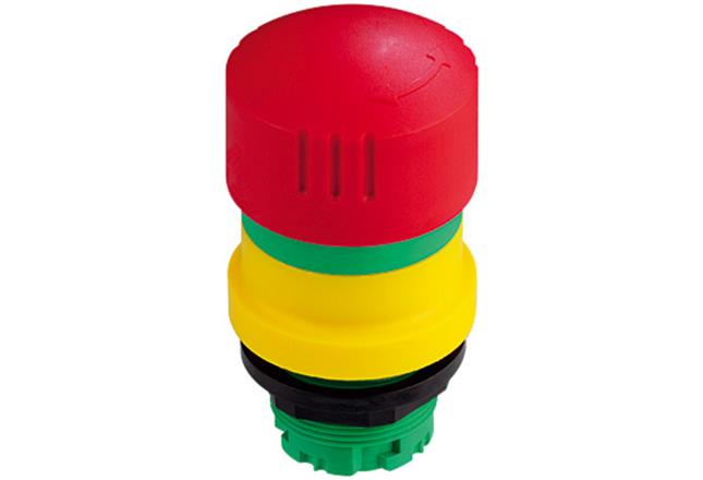 HARTING Har-Stop Series Emergency Stop Push Button, 22.3mm Cutout, IP65, IP67, IP69K