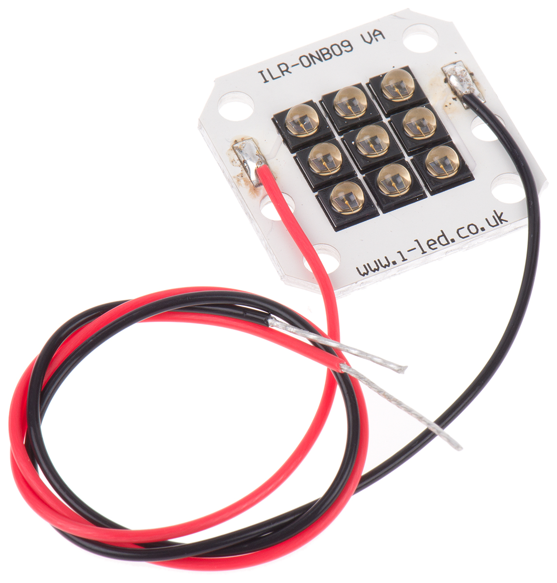 ILR-IO09-94SL-SC201-WIR200. ILS, OSLON Black PowerCluster 940nm IR Cluster LED Lamp, PCB SMD package